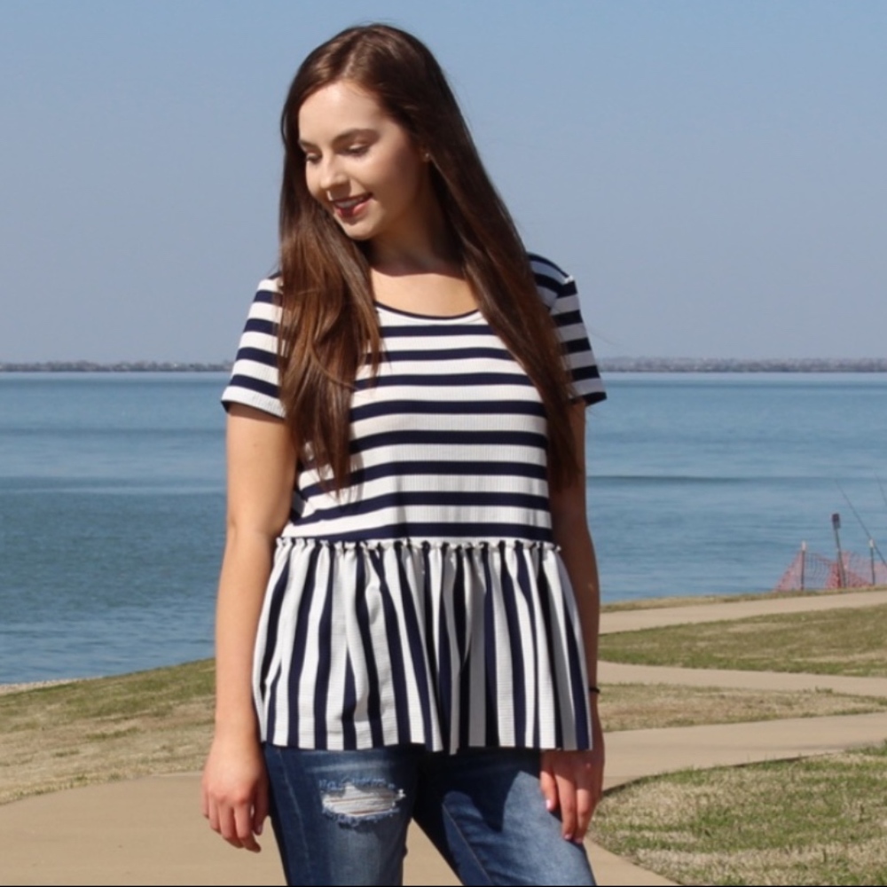Sailor Baby Top